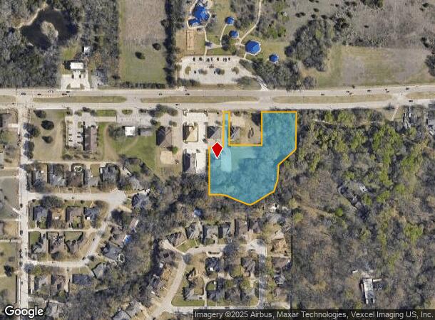  536 E Pleasant Run Rd, Desoto, TX Parcel Map