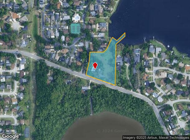  593 W Church Ave, Longwood, FL Parcel Map