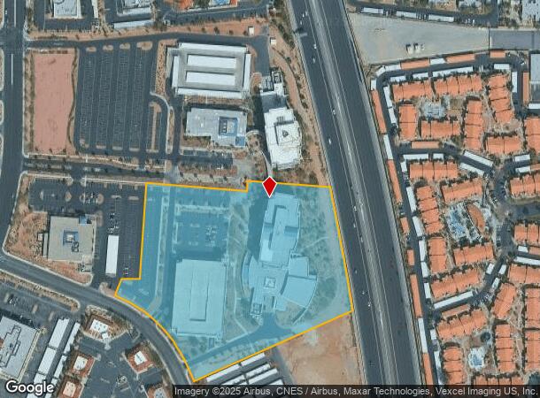 2716 N Tenaya Way, Las Vegas, NV Parcel Map