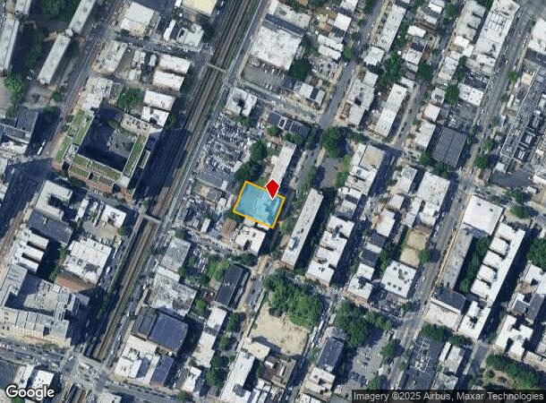  1969 Washington Ave, Bronx, NY Parcel Map
