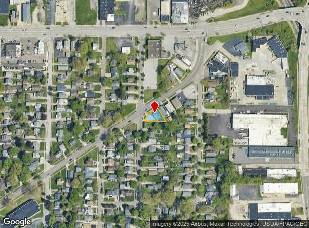  704 E Glenwood Ave, Akron, OH Parcel Map