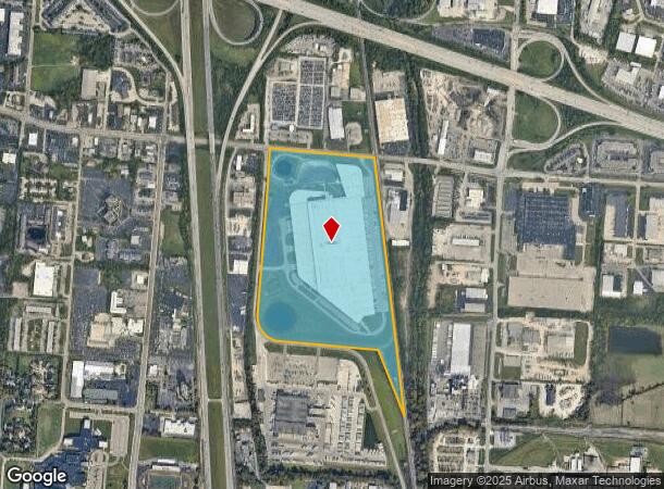 2101 E Kemper Rd, Cincinnati, OH Parcel Map