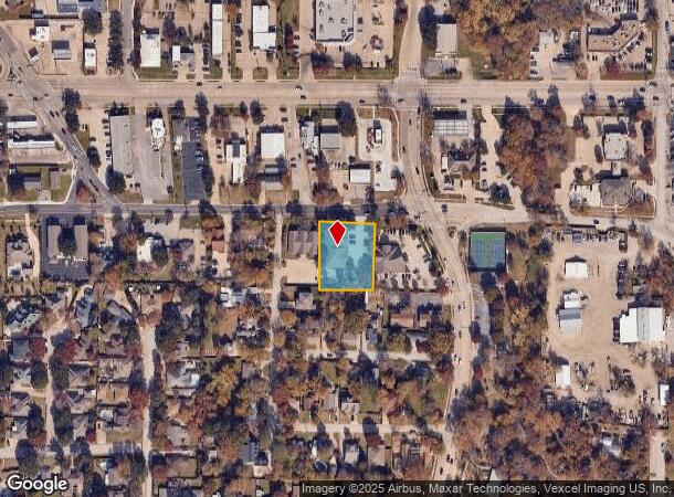901 W Wall St, Grapevine, TX Parcel Map