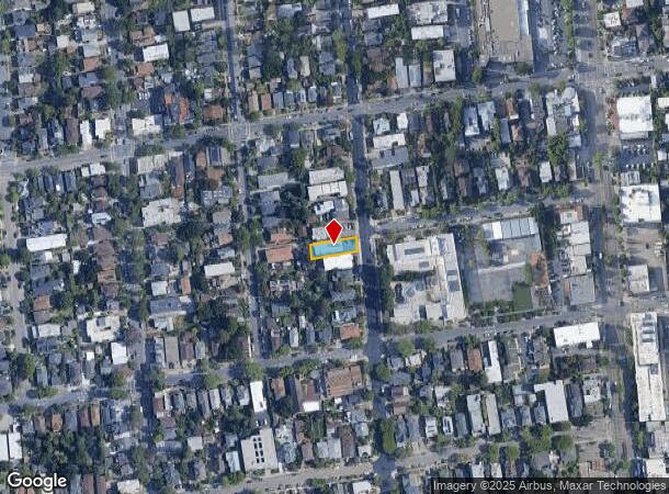  1624 Milvia St, Berkeley, CA Parcel Map