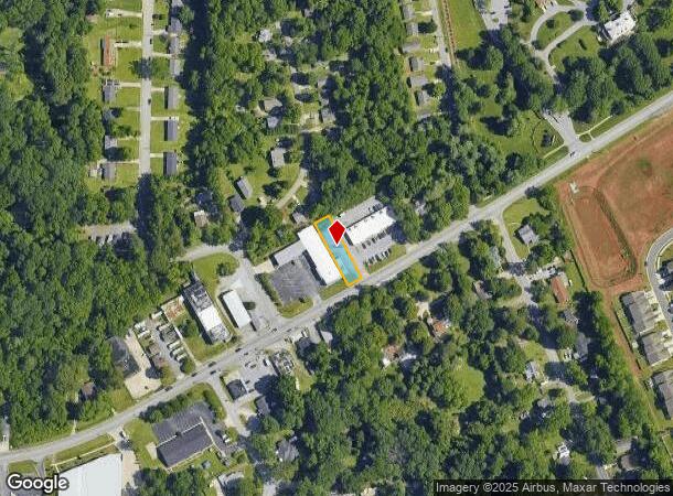  1211 Greensboro Rd, High Point, NC Parcel Map