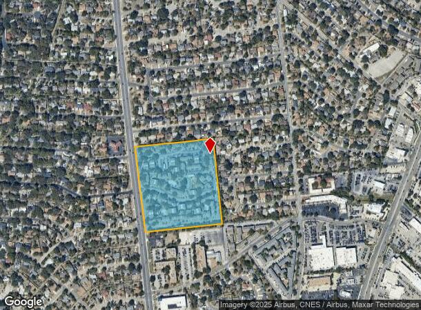  7600 Blanco Rd, San Antonio, TX Parcel Map