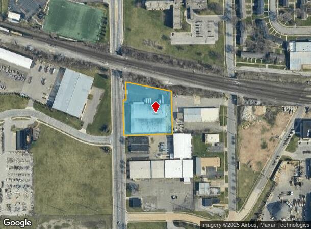  612 Chapin St, South Bend, IN Parcel Map