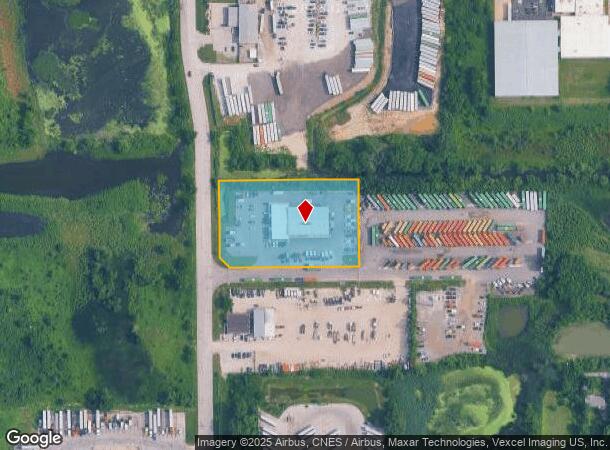 1265 Hamilton Ave, University Park, IL Parcel Map