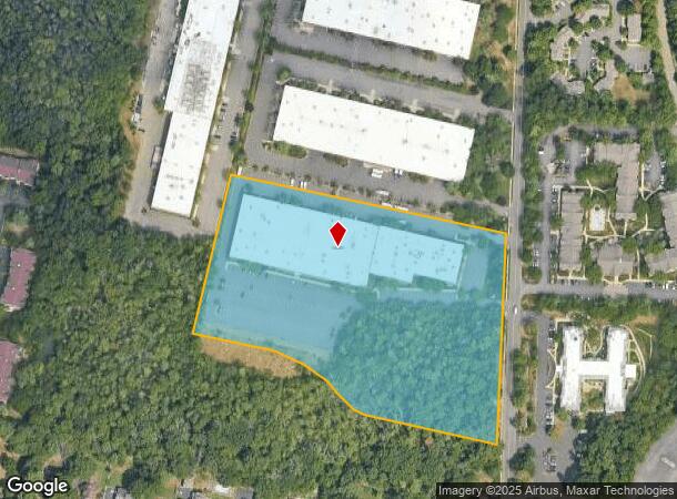 40 Boroline Rd, Allendale, NJ Parcel Map