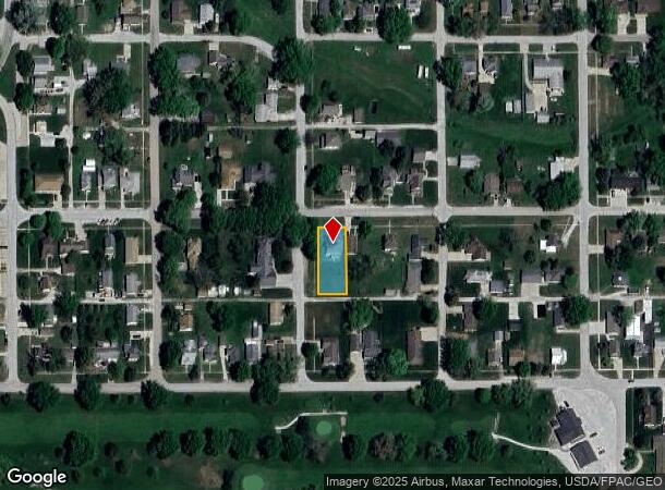 802 Court St, Dunlap, IA Parcel Map