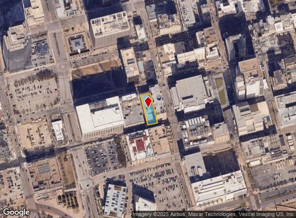  1208 Commerce St, Dallas, TX Parcel Map