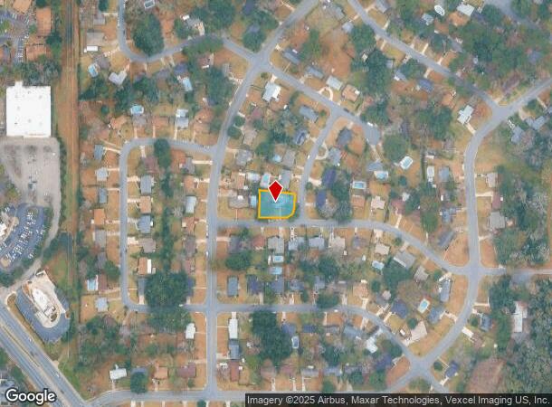  2104 Danshire Dr, Tallahassee, FL Parcel Map
