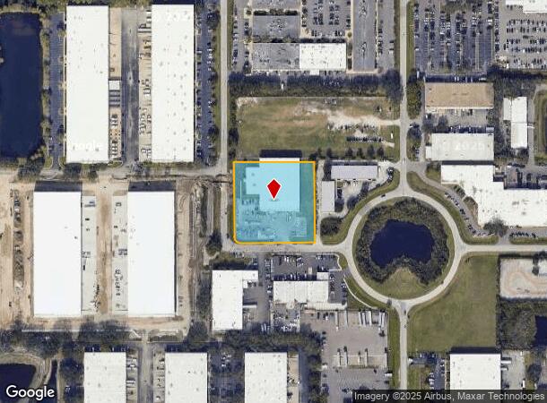 498 Rille Ln, Tampa, FL Parcel Map