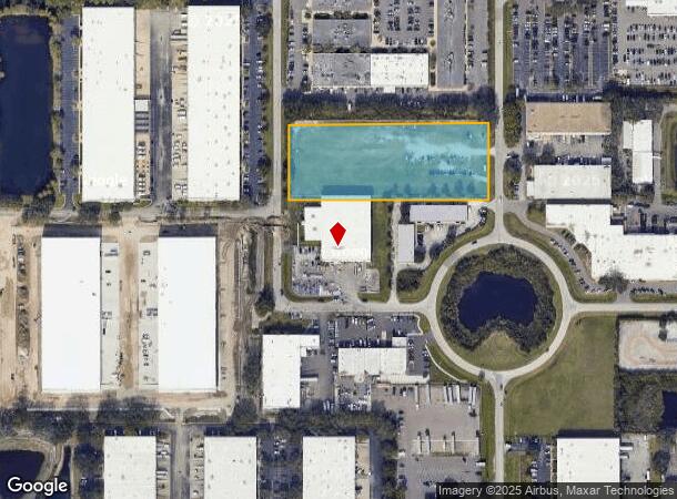 498 Rille Ln, Tampa, FL Parcel Map