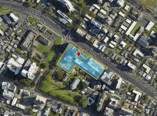  1637 Bingham St, Honolulu, HI Parcel Map