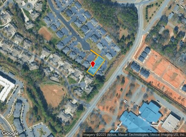  3080 Senna Dr, Matthews, NC Parcel Map