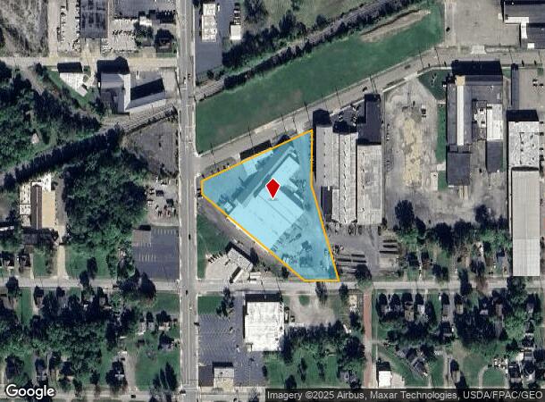  120 Dana St Ne, Warren, OH Parcel Map