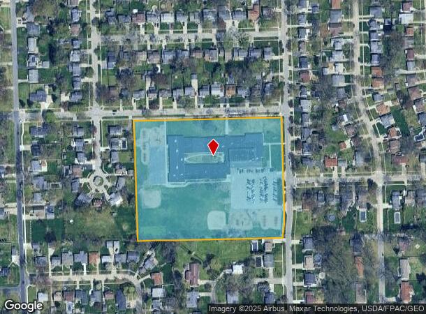  2828 Edgebrook Dr, Toledo, OH Parcel Map