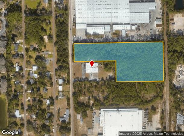  11705 Industry Dr, Jacksonville, FL Parcel Map