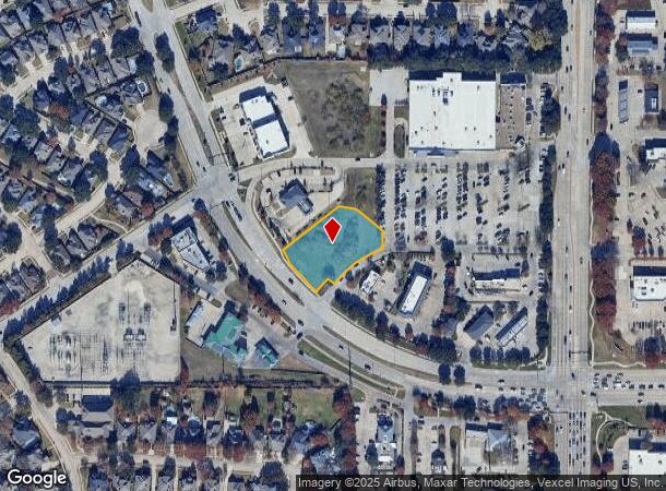 2810 Flower Mound Rd, Flower Mound, TX Parcel Map