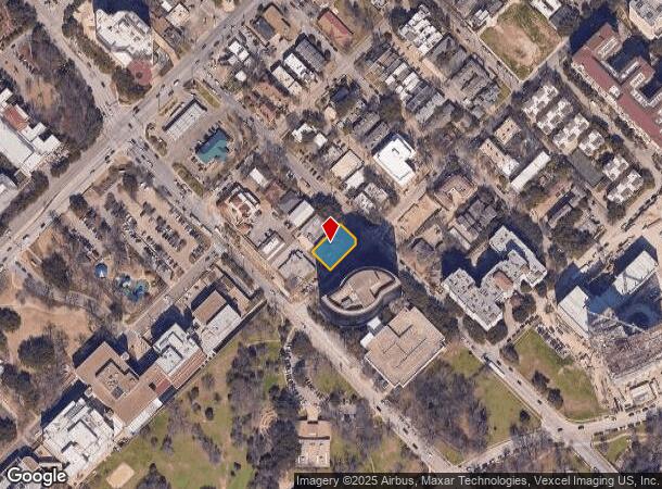  3607 Fairmount St, Dallas, TX Parcel Map