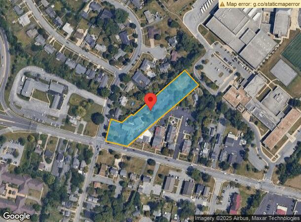  617 W Patrick St, Frederick, MD Parcel Map