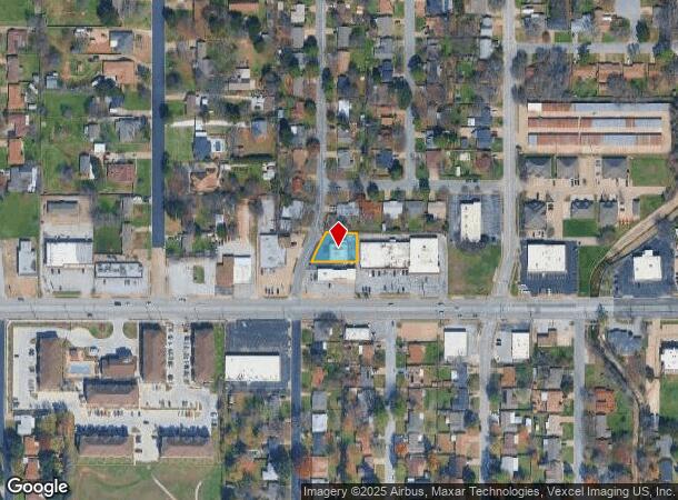  1310 Harrison Ln, Hurst, TX Parcel Map