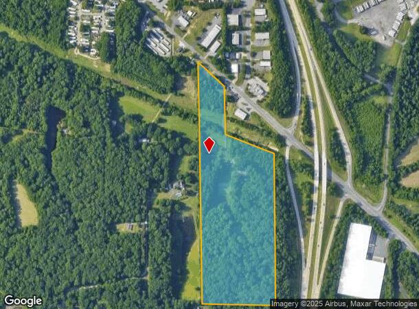 4736 S Main St, Winston Salem, NC Parcel Map