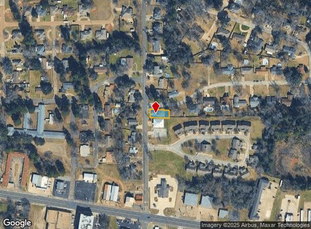  122 N Lee Dr, Gladewater, TX Parcel Map