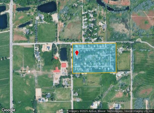 1200 Artesian Rd, Eagle, ID Parcel Map