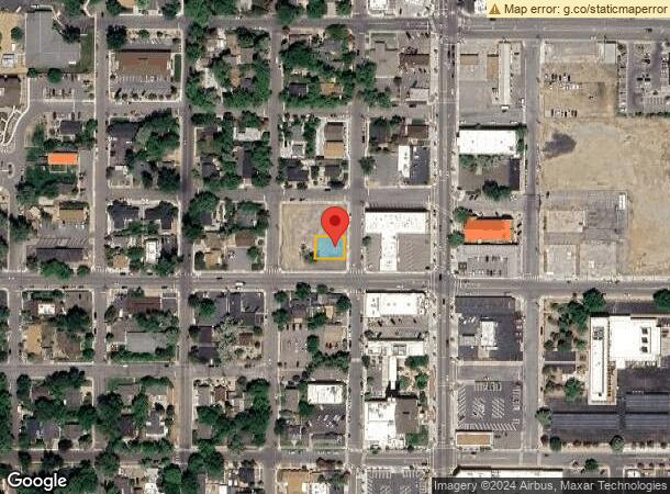  808 N Curry St, Carson City, NV Parcel Map