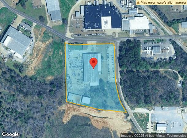  3155 Industrial Dr, Hernando, MS Parcel Map