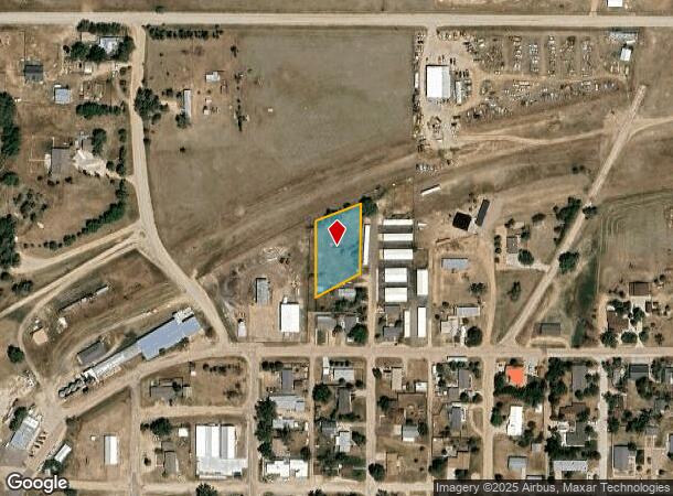 231 Boulder St, Calhan, CO Parcel Map