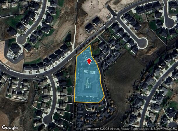 1285 Sw Center St, Pullman, WA Parcel Map