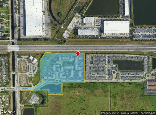 12121 Sw 43Rd St, Miramar, FL Parcel Map