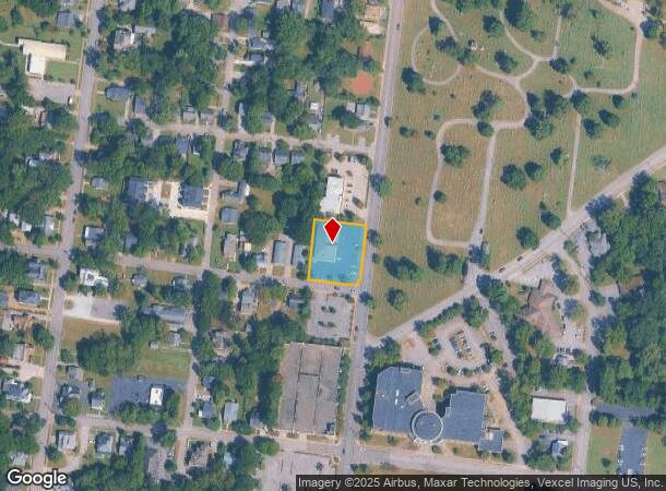  611 N Highland Ave, Murfreesboro, TN Parcel Map