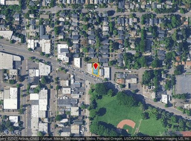  2215 Se Powell Blvd, Portland, OR Parcel Map