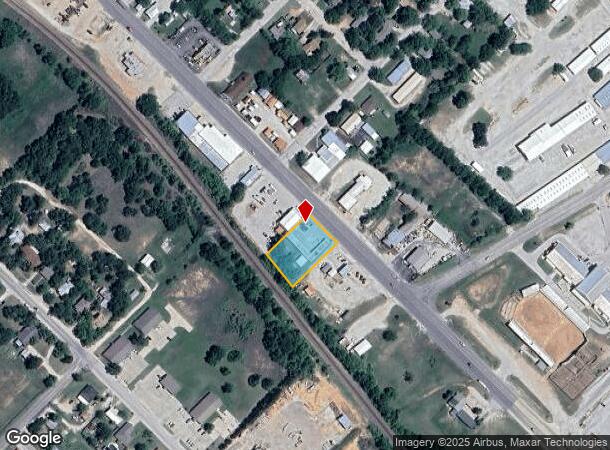  1408 E Wise St, Bowie, TX Parcel Map