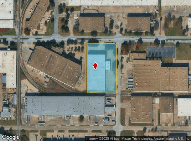 2001 110Th St, Grand Prairie, TX Parcel Map