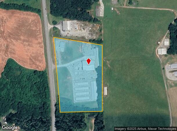 6724 Cleveland Hwy, Clermont, GA Parcel Map