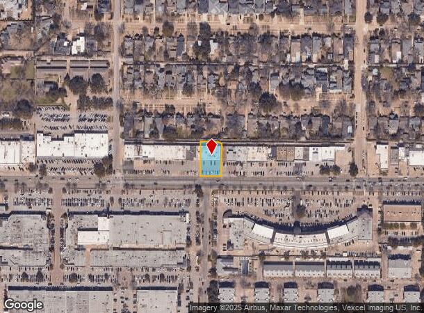  5555 W Lovers Ln, Dallas, TX Parcel Map