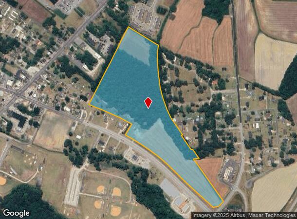 33 Highway E, Chocowinity, NC Parcel Map