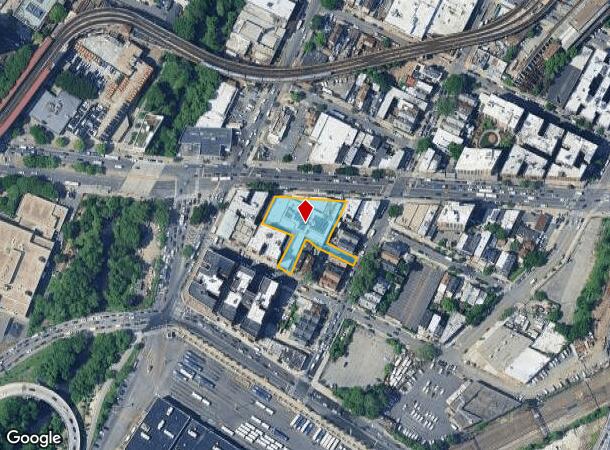 1112 E Tremont Ave, Bronx, NY Parcel Map
