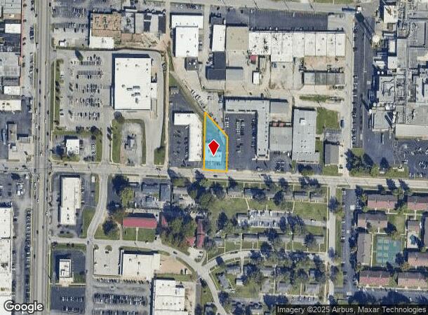  1909 E Bennett St, Springfield, MO Parcel Map