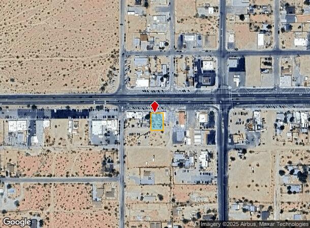  61731 29 Palms Hwy, Joshua Tree, CA Parcel Map