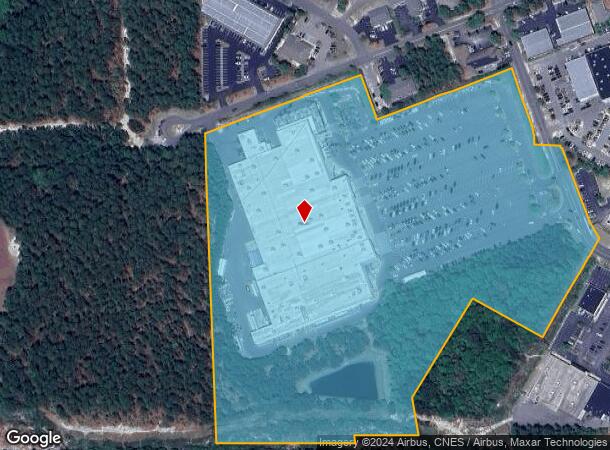  250 Turner St, Southern Pines, NC Parcel Map