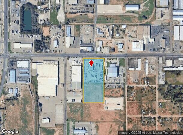 512 E 50Th St, Lubbock, TX Parcel Map
