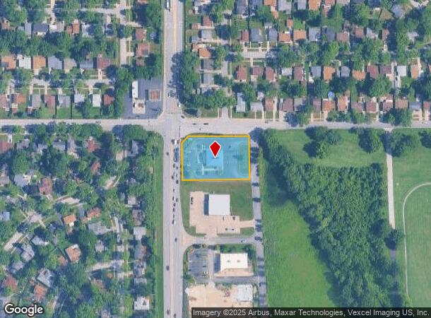 18701 S Halsted St, Glenwood, IL Parcel Map