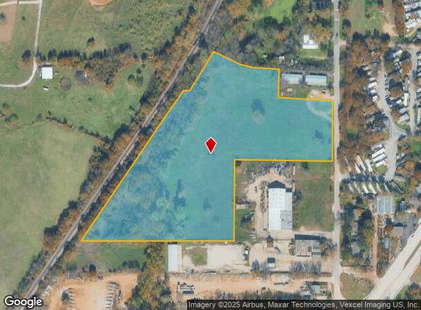  James St, Denton, TX Parcel Map