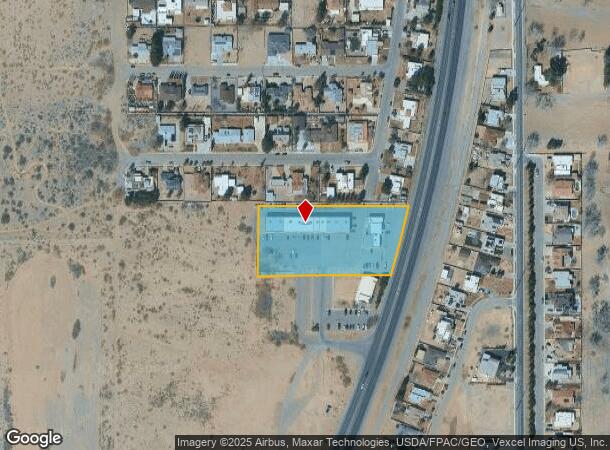  1275 Anthony Dr, Anthony, NM Parcel Map